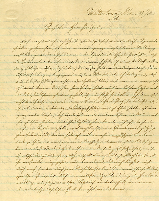Moldehnke's letter of resignation