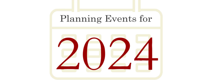 Planned Events for 2024