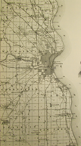 Milwaukee Map 1878