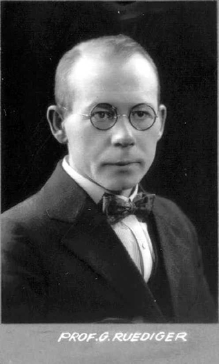 Professor Gerhard Ruediger