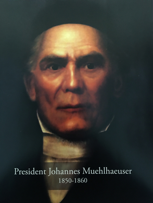 1850-1860 WELS President Johannes Muehlhaeuser