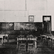 The first classroom of Lutheran High School, rented from Immanuel, a Missouri Synod congregation